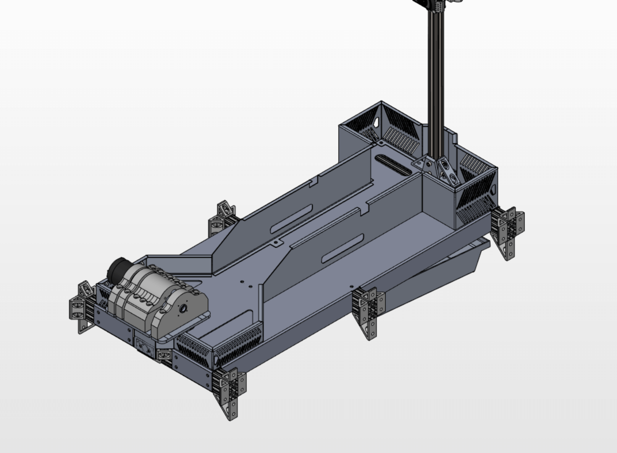 Iso view of assembly